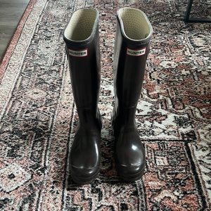 Brown Hunter Rain Boots - Size 7